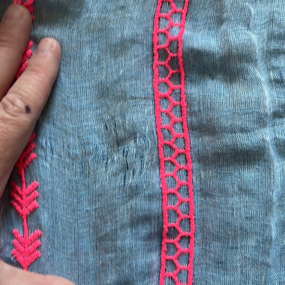 Light Cotton-Blended Scarf - Picture 5 of 5